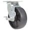 Vestil Glass Filled Nylon Swivel With Brake Caster 6 In. Diameter x 2 In. Width 1200 lb Black CST-VE-6X2GFN-SWB - alternate 3